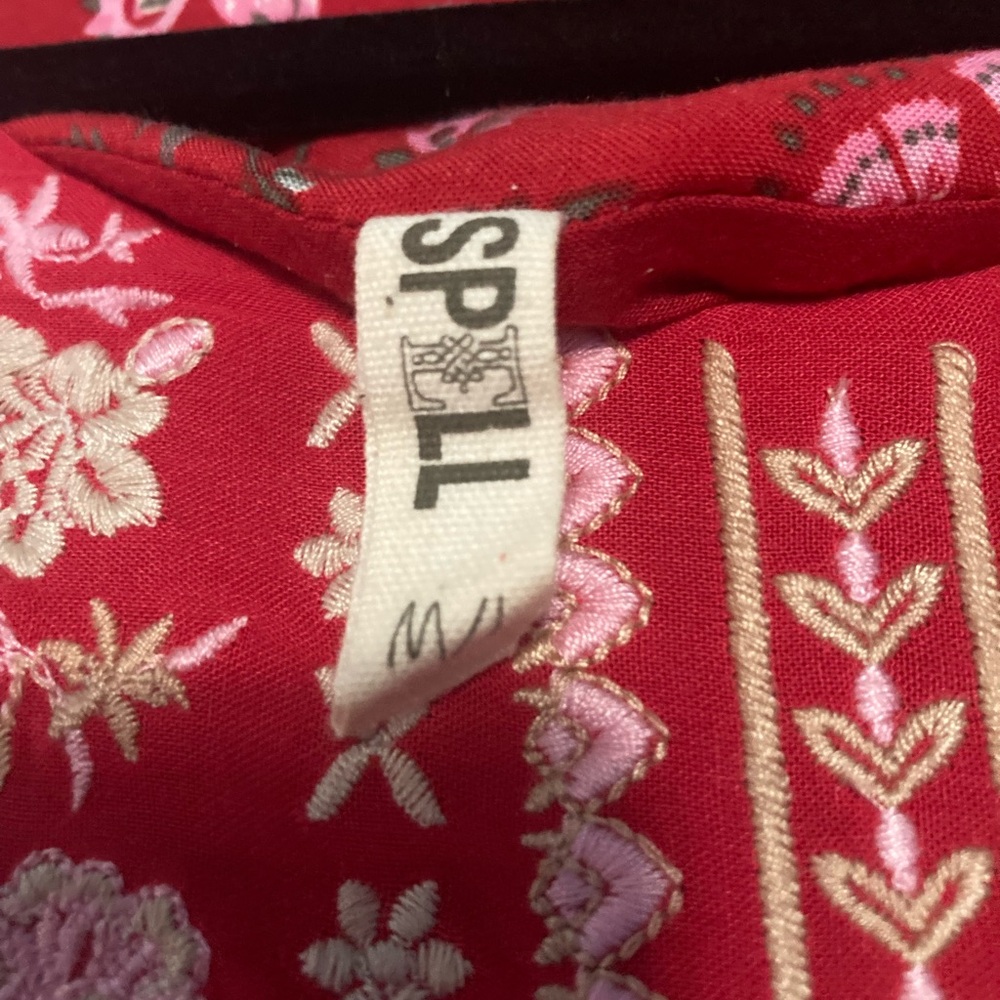 Spell Arabian Jewel Dress, Size M/L, Red - Picture 9 of 13